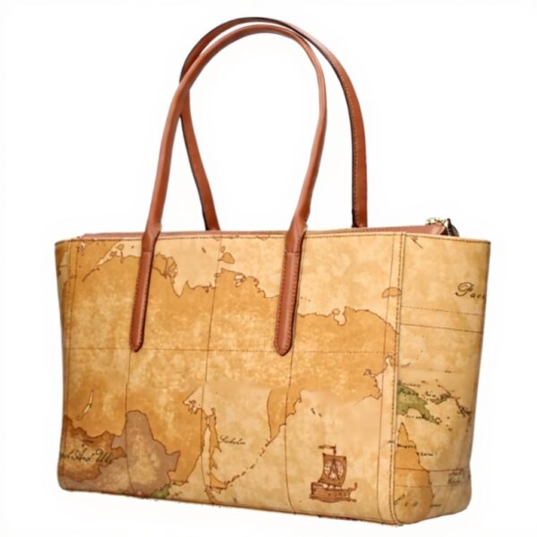Borsa Tote Alviero Martini Beige Geo Classic Donna