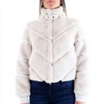 Cappotti Pellicce Patrizia Pepe Donna Bianco 42