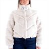 Cappotti Pellicce Patrizia Pepe Donna Bianco 42