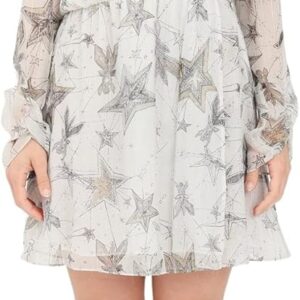 Abito sera Patrizia Pepe cotone mini manica lunga-0