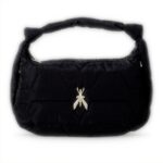 Borsa a spalla Patrizia Pepe Nylon trapuntato Nero donna