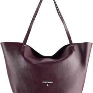 Borsa a spalla Patrizia Pepe pelle martellata donna-0