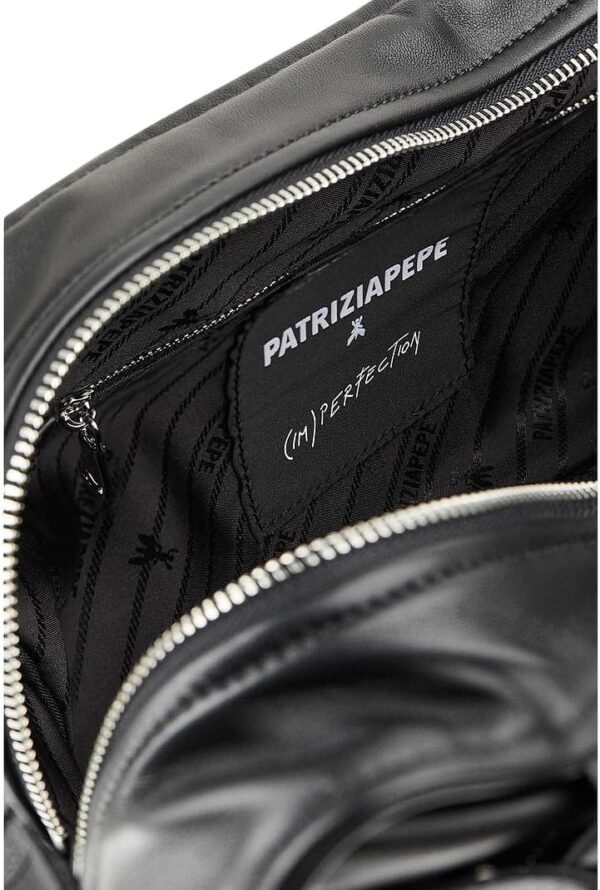 Borsa Shopping Pelle Patrizia Pepe Logo Donna Spalla-4