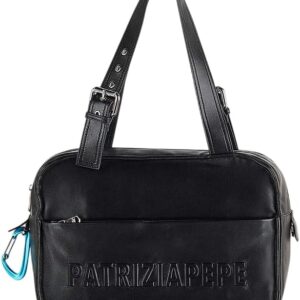 Borsa Shopping Pelle Patrizia Pepe Logo Donna Spalla-0