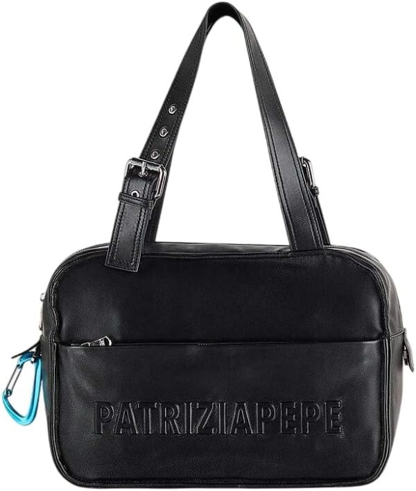 Borsa Shopping Pelle Patrizia Pepe Logo Donna Spalla-0