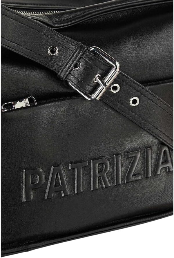 Borsa Shopping Pelle Patrizia Pepe Logo Donna Spalla-3