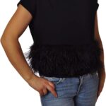 Casacca Blusa Patrizia Pepe Modello Ampio Senza Maniche-0