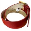 Cintura donna Patrizia Pepe pelle vitello rossa CW8684
