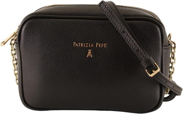Borsa a tracolla Patrizia Pepe pelle tracolla regolabile-2