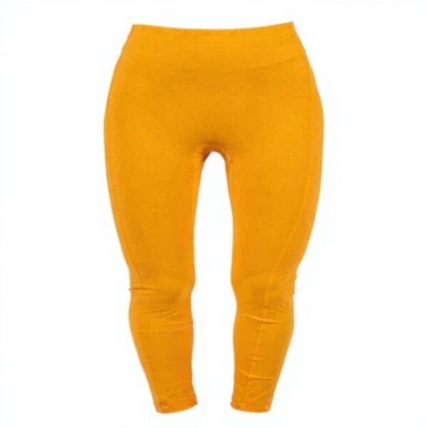 Leggings Patrizia Pepe Slim Fit poliammide elastan arancione