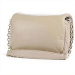 Borsetta a tracolla Patrizia Pepe pelle capra patta metallo