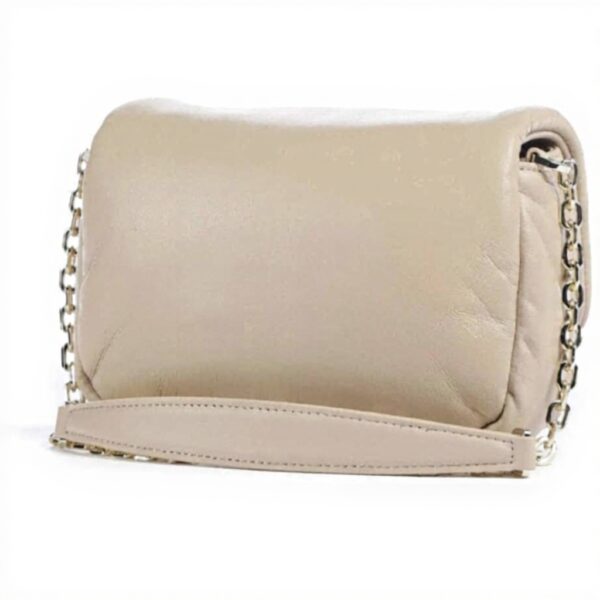 Borsetta a tracolla Patrizia Pepe pelle capra patta metallo