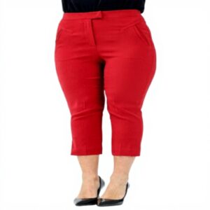 Pantalone Elegante PATRIZIA PEPE Rosso Donna Poliestere