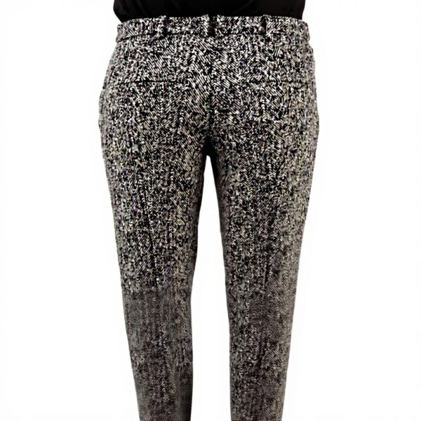 Pantaloni donna PATRIZIA PEPE SPINATA nero bianco resca