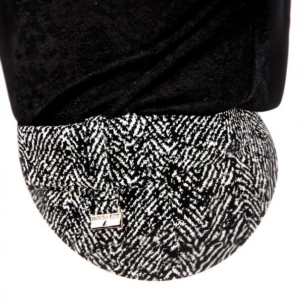 Pantaloni donna PATRIZIA PEPE SPINATA nero bianco resca