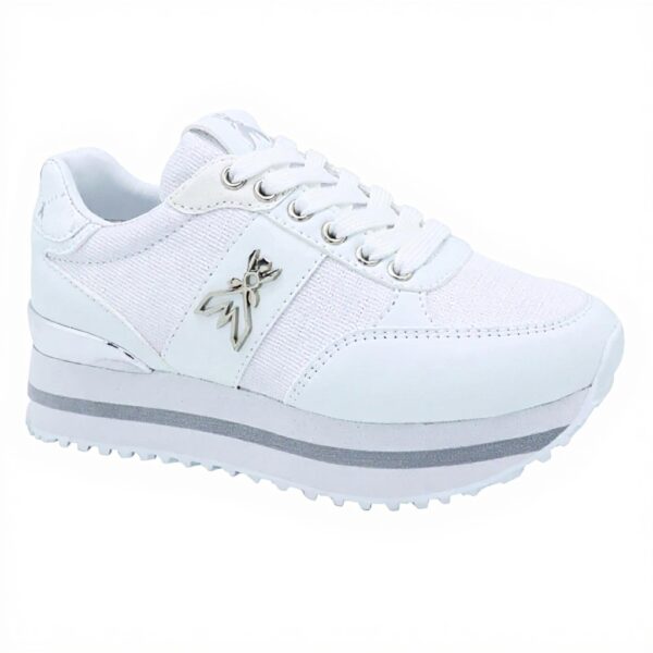 Scarpe da ginnastica bambine Patrizia Pepe pelle ecologica