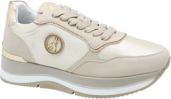 Scarpe da ginnastica Patrizia Pepe bambine pelle vitello-0