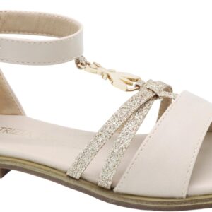 Sandali Patrizia Pepe Bambine Pelle Ecologica Beige PJ293.02-0