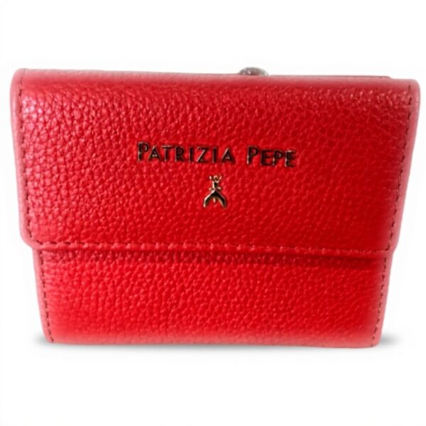 Portafoglio donna Patrizia Pepe pelle vitello spazioso