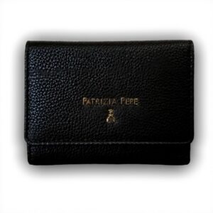 Portafoglio Patrizia Pepe pelle vitello 8 card monete donna