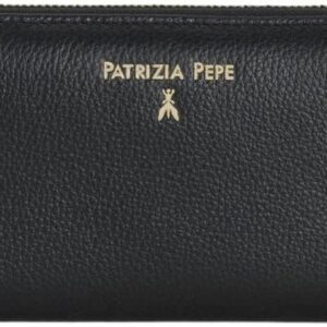 Portafoglio pelle Patrizia Pepe Nero donna 19 cm-0