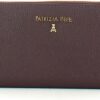 PATRIZIA PEPE Portafoglio Zip Around Dark Blazon Purple-0
