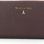 PATRIZIA PEPE Portafoglio Zip Around Dark Blazon Purple-0