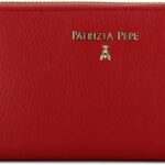 Portafoglio PATRIZIA PEPE pelle vitello cerniera sicura-0