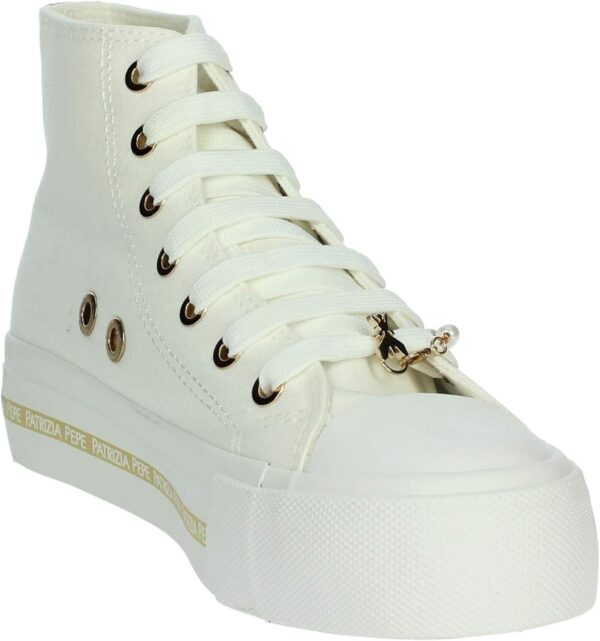 Sneaker bambina Patrizia Pepe pelle bianco modello PJ258.27-4