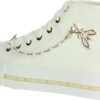 Sneaker bambina Patrizia Pepe pelle bianco modello PJ258.27-7