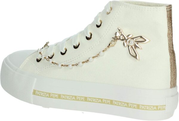 Sneaker bambina Patrizia Pepe pelle bianco modello PJ258.27-7