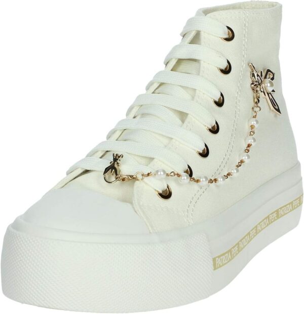 Sneaker bambina Patrizia Pepe pelle bianco modello PJ258.27-5