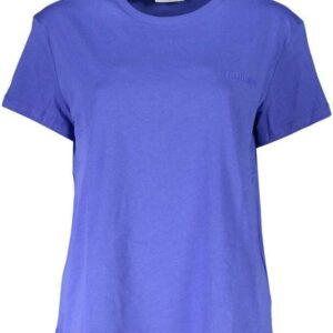 T-shirt Patrizia Pepe Donna Cotone Blu Top Moda-0