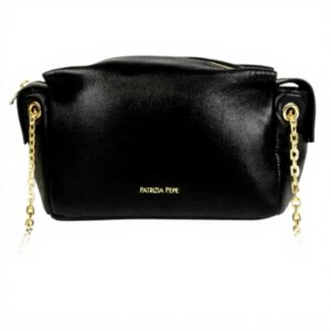 Borsa a tracolla Patrizia Pepe nero pelle donna