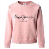 Felpa senza cappuccio Pepe Jeans Lupita Donna nero