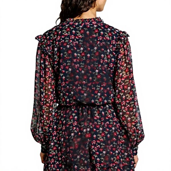 Pepe Jeans Vestito Donna Olive Blu Casual Maniche Lunghe