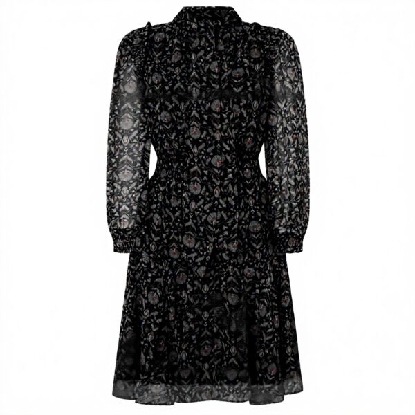 Vestito Pepe Jeans Pixy Donna Chiffon Plumeti Nero