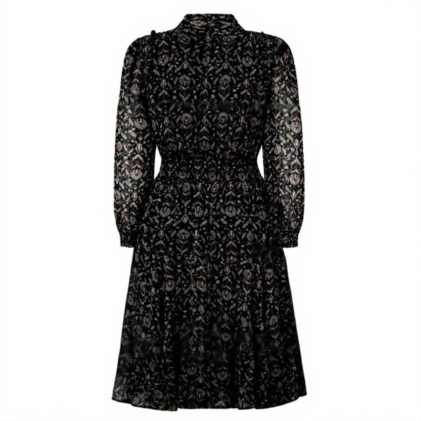 Vestito Pepe Jeans Pixy Donna Chiffon Plumeti Nero