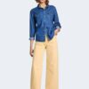Camicia Jeans Donna Pepe Jeans Regular Fit Blu Denim-1