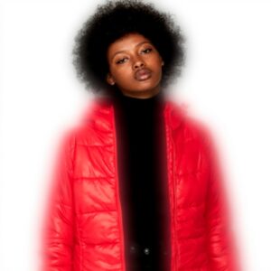 Pepe Jeans Tami Parka Donna Cappotto Rosso Materiale