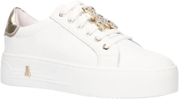 Scarpe da Rugby Patrizia Pepe PPJ907 Pelle Bianco-1