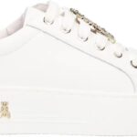 Scarpe da Rugby Patrizia Pepe PPJ907 Pelle Bianco-0