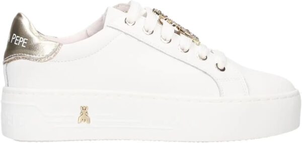 Scarpe da Rugby Patrizia Pepe PPJ907 Pelle Bianco-0