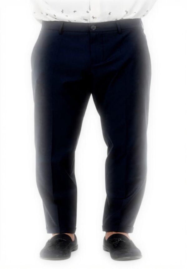 PATRIZIA PEPE Pantaloni Uomo Blu Elegante 48 - Moda Uomo