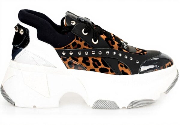 Patrizia Pepe Sneaker Taglia 40 EU Pelle Plateau Casual