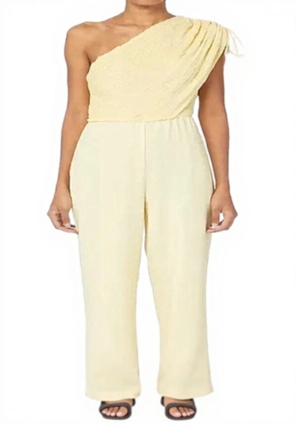 Tuta senza manica Patrizia Pepe Donna Giallo Primavera