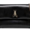 Borsa a tracolla Patrizia Pepe pelle nero clutch donna-0