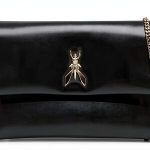 Borsa a tracolla Patrizia Pepe pelle nero clutch donna-0