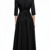 Chemisier Tessuto Nero Taglia 42 Abbigliamento Donna-2