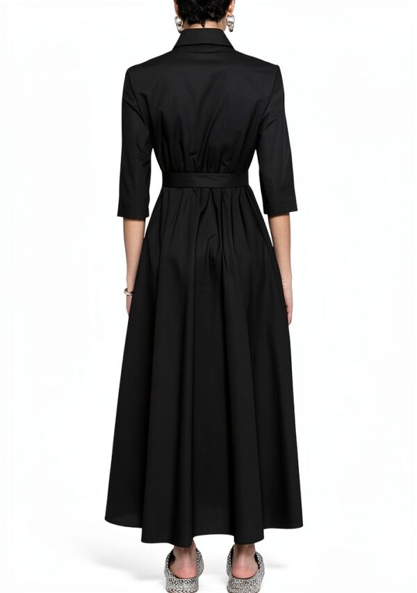 Chemisier Tessuto Nero Taglia 42 Abbigliamento Donna-2